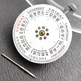 Genuine Japan Miyota 8285 Automatic Mechanical Movement Mod Day-Date Watch Mechanism with Week at 12:00/Date at 3:00 O'clock 21 Jewels