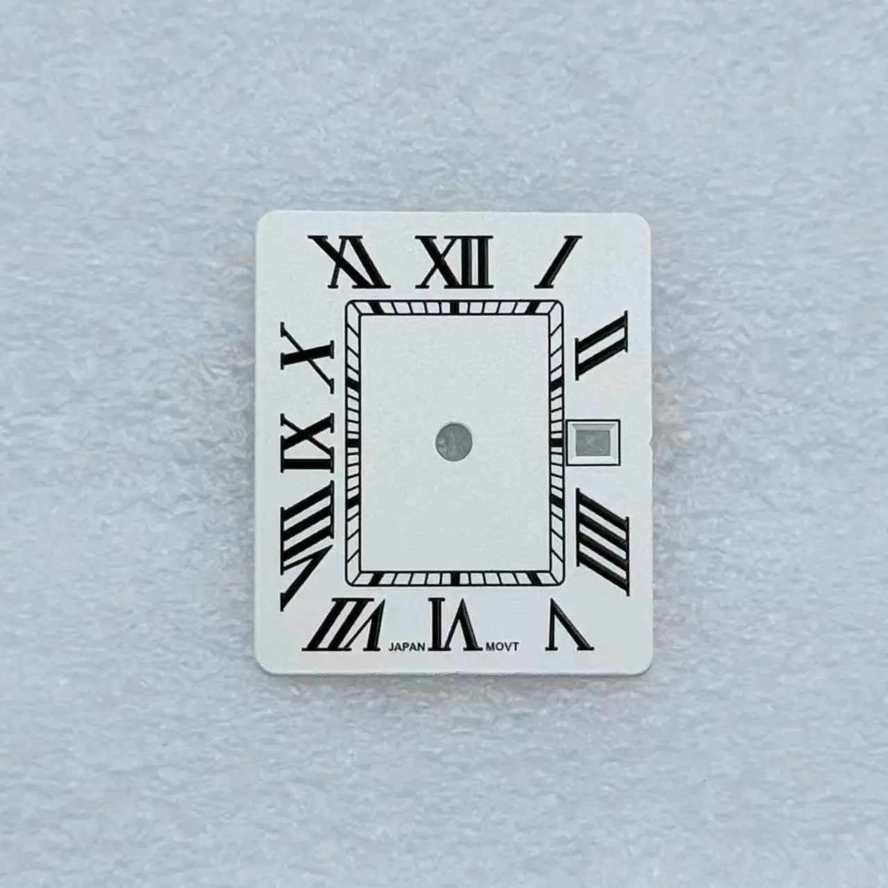 Women Tank Watch Case Roman Markers 27*35mm No Logo For Seiko VJ24 Quartz Movement Mod Parts