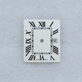 Women Tank Watch Case Roman Markers 27*35mm No Logo For Seiko VJ24 Quartz Movement Mod Parts