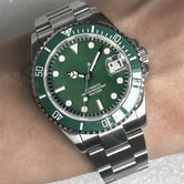 36mm Submariner Yacht Master 38mm 40mm  NH35A PT5000 Date Sapphire Rotating Ceramic Bezel Luminous