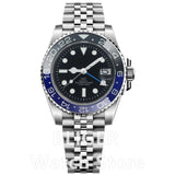 40mm Quartz GMT Submariner Ronda 515 24H Movement Ceramic Sapphire Glass 10Bar Waterproof C3 luminous