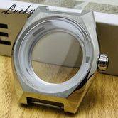 Premium Tokyo Lion Watch Cae 41mm NH35 Mineral Glass Waterproof Case Suitable For 33mm Dial Fit NH35 NH36 NH38 Movemen