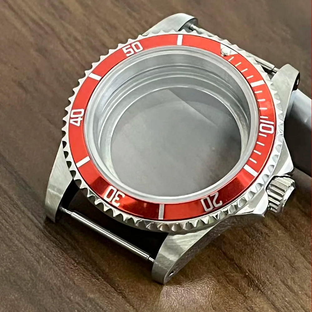 Retro Diver case 39mm,10bar waterproof stainless steel sapphire crystal case, suitable for NH34, NH35, NH36 mechanical movement accessories