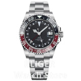 40mm Quartz GMT Submariner Ronda 515 24H Movement Ceramic Sapphire Glass 10Bar Waterproof C3 luminous