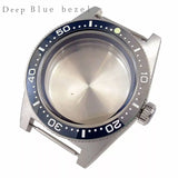 62MAS Watch case 41mm Diving Watch Case 300m Waterproof Sapphire Crystal Glass For NH34 NH35 NH36 NH38 ETA2824 Movement