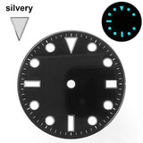 151 type of dials Submariner 28.5mm dial with calendar window suitable for NH35 movement luminous dial can support DIY dial customization name/logo