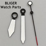 BLIGER Watch Hands Black White Watch Hands C3 Green Luminous Fit NH35 NH36 NH38 Movement Pilot Watch Modification Accessories