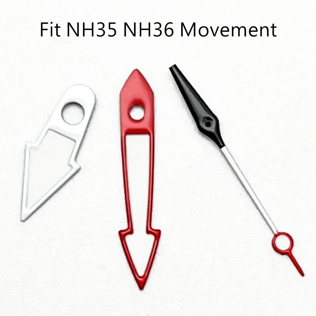 NH Watch Hands Lume Fit NH35 NH36 ETA 2824 2836 PT5000 Miyota 8215 8205 821A DG2813 3804 Automatic Movement Watches Accessories