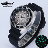 Sea Turtle Watch Heimdallr NH36 Automatic Abalone Luminous Orange Gradient Dial Sapphire  20Bar Captain Willard