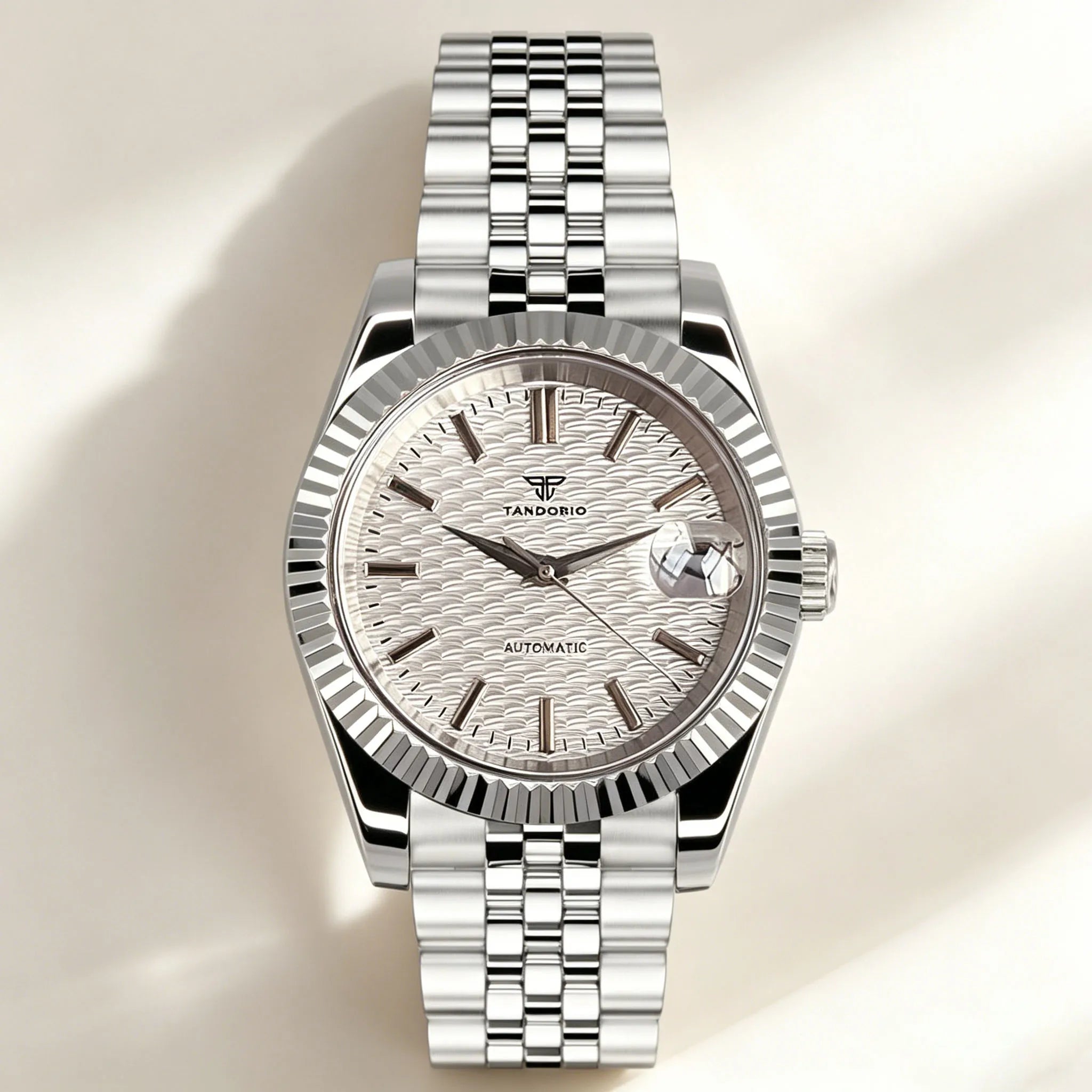 Explorer / AirKing Mod Tandorio TD110W 36mm/39mm Sapphire Crystal Textured Dial NH35A Automatic 10bar DateJust
