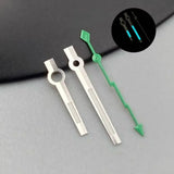 28.5mm NH35 Dial Roman numerals White Vintage No logo Single calendar Fit NH35 NH36 Movement Watch Dial Accessories