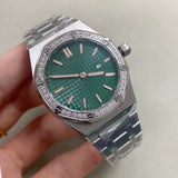 Diamon watch for Women 31mm Octogon AP Quartz Watch Japanese VJ24 5ATM Sapphire