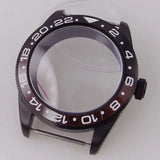 39mm PVd Black Rose Gold Dive Watch Case BB58 Mod 20BAR Waterproof Dome Sapphire Glass 39mm Black Bay Watch Case for NH34 NH35 NH36 NH70 ETA2824 PT5000 Watch Parts (Copy)