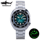 Sea Turtle Watch Heimdallr NH36 Automatic Abalone Luminous Orange Gradient Dial Sapphire  20Bar Captain Willard