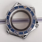 41mm Seamaster Watch Case 316 Stainless Steel 100M Waterproof for NH35 NH36 NH38 Movements 31mm Dial Watch Accessories