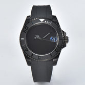 Black Sterile Yacht Master Watch 40.5mm /41mm Diving NH36 Movement Day-Date Ceramic Bezel Sapphire 5Bar