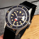 TA2 Titanium Fifty Fathoms Diver Tandorio TD223T Japan NH35 Miyota 8215 PT5000 20Bar Doned Sapphire Lumed Bezel