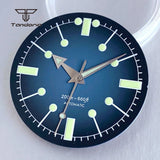 40mm Serica Mod Dive Case Domed Sapphire +Bracelet+31mm Dial+Hands Mod Accessories Fit NH35 NH36 NH38 ETA2824 PT5000 ST2130 Miyota8215