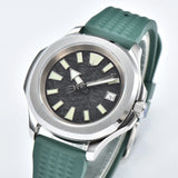 Aquanuat Watch TD901 40mm Dress Watch  sapphire Luminous  5ATM Glassback pvd gold black