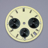 29.5mm VK63 Dial Chronograph Green Luminous High Quality Watch Modification Accessories