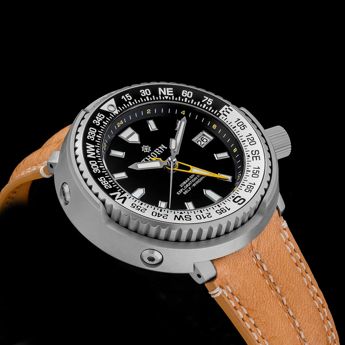 THORN T012 Titanium Mountain Tuna Watch NH34 GMT Movement 47mm THORN T012 Titanium Mountain Tuna Watch NH34 GMT Movement 47mm
