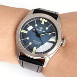 38mm Vintage Pilot Watch Tandorio TD158A  NH35 PT5000 Automatic Field Watch 20ATM Domed Sapphire