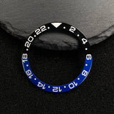 NH35 38-30.5mm bezel insert red Hands Watch Hands Blue Green Luminous Red Green Blue Hands For NH35/36/4R/7S Movement Watches Parts