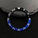 Submariner Bezel NH35 38mm bezel insert red Hands Watch Hands Blue Green Luminous Red Green Blue Hands For NH35/36/4R/7S Movement Watches Parts