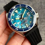 37mm SkX013 Watch Mop Dial Tandorio TD227M 20bar Diver Stainless Steel 3.8 Crown Sapphire
