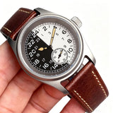36mm Sub second Pilot Watch Tandorio TD922 ST1701 AUTOMATIC Steel/titanium/ Solid bronze Sapphire 10ATM