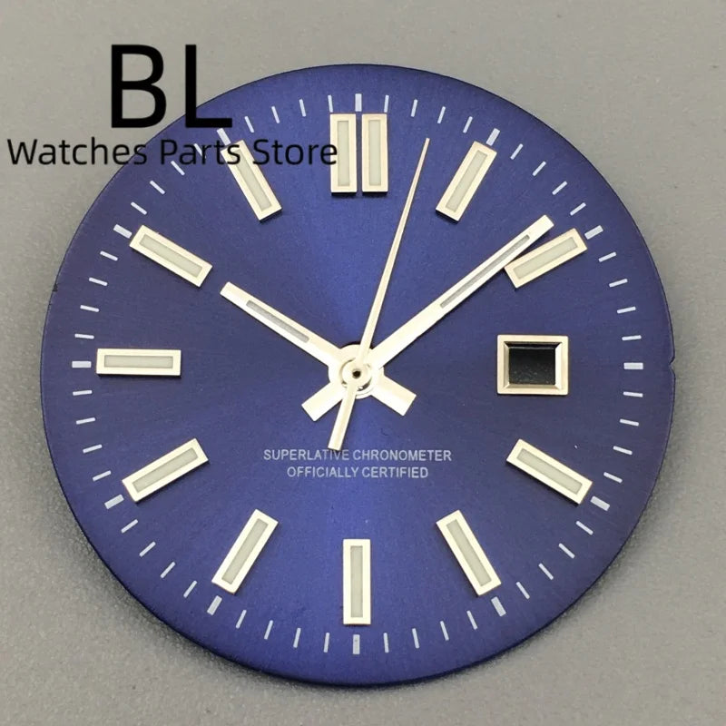 24.5MM Dial for women's watch Sunburst NH05 Watch Dial Gold Rose Sticks Number Women's Mechanical Watch Modified Parts Fit 31mm NH05 NH06 Watch