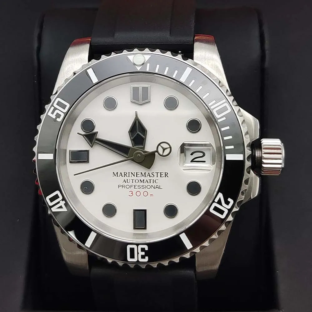 Custom Watch Yacht-Master 40mm NH35 Diver Watch Sapphire glass