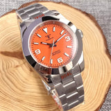 Tandorio Explorer TD110A 36mm/39mm Polished Bezel  Sapphire 20bar NH35 Automatic