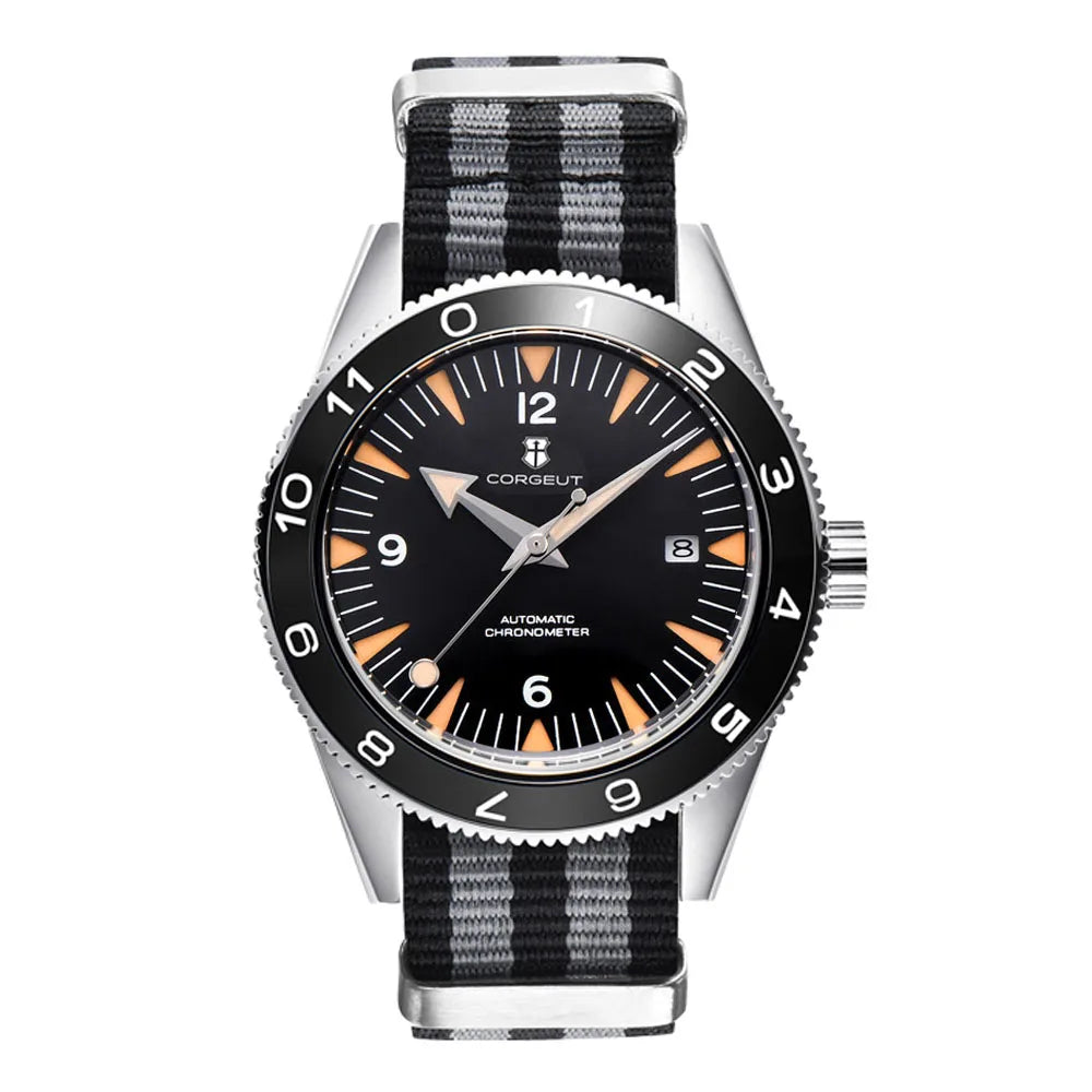 Seamaster 300 Spectre Mod Corgeut Miyota 8215 / TMI NH35 Automatic Diver Sapphire Luminous 10Bar
