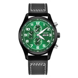 Quartz Chronograph Watch Corgeut 9003 44mm Date Month MIYOTA OS00 Multi-function Watch Mineral