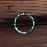 62mas Bezel 39mm*33mm Watch Bezel Insert Ceramic/Aluminum Material Black/Blue/Green/Silver Watch Spare Parts Fit