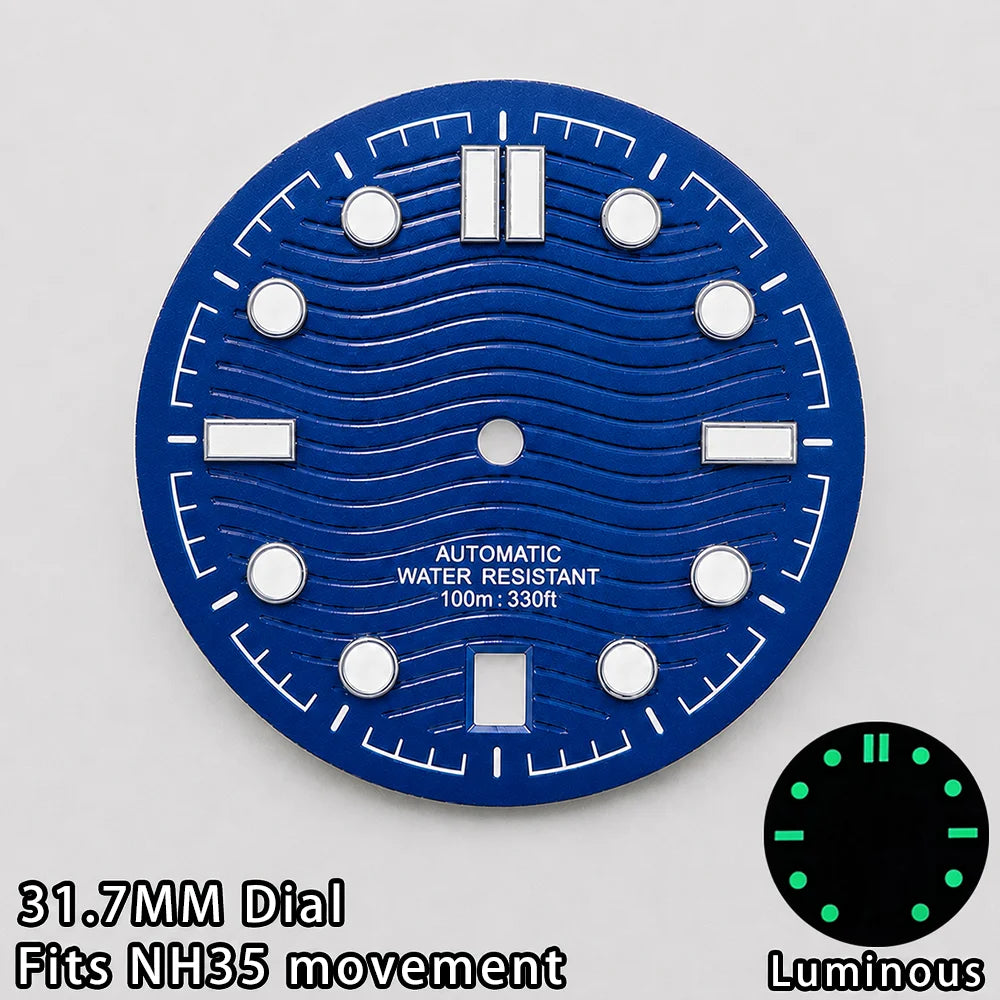 42mm NEW Seamaster Case with 31.5mm Dial 38mm bezel insert Fits NH35 movement Sapphire Stainless steel 10bar