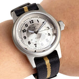 Miyota8215 PT5000 Pilot Watch Tandorio TD135M 36MM Small Military 20ATM Domed Sapphire  Vintage Field Dial