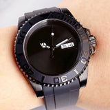 PVD Black Sub Tandorio TD266p 40mm Japan TMI NH36 Day Date Sapphire 20ATM Diver GMT Bezel