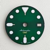 28.5mm NH35 watch dial Fit for NH34 NH35 NH36 automatic movement For SKX SRP Green Luminous Custom logo Watch Modification parts