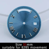 40MM M8285 Watch Case M8215 Watch 316L stainless steel strap Sapphire mirror and stainless steel case accessories for 8285 movement