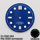 42mm NEW Seamaster Case with 31.5mm Dial 38mm bezel insert Fits NH35 movement Sapphire Stainless steel 10bar