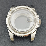 34MM NH05 Watch Case bezel insert ring sapphire glass stainless steel screw in crown women's watch case, suitable for NH05 NH06 movement