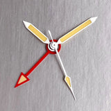 NH34 GMT Dial 29mm Mod black/white Watch Dial Face fit NH34 Automatic Movement Men Watches Part Accessories  Arabic numerals