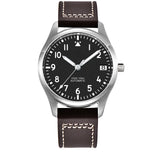 PVD Pilot Watch Sterile for Custom logo 39MM Sapphire 10Bar NH35