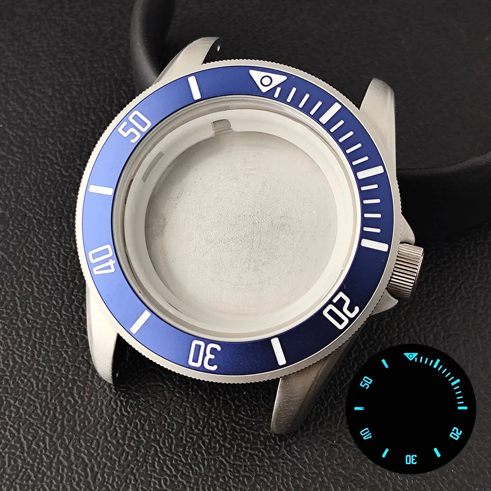 42mm Diver Case for Miyota 8215 Movement/Dial hands set Lumnious Bezel Dial 10ATM