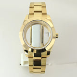 36mm 39mm Bevel Edge Watch Case Bracelet Sapphire Crystal For Seiko NH35 NH36 NH38 NH34 Miyota8215 Movement 28.5 Dial