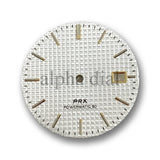 31.8mm Watch Dial No Logo Waffle Texture Thin Markers Watch Dial Mod Fit For PRX AP Seiko NH35/36 Movement Case Parts Hands Accessories