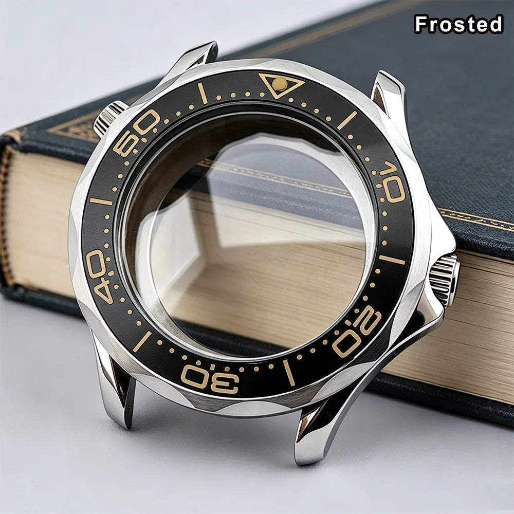 42mm NEW Seamaster Case with 31.5mm Dial 38mm bezel insert Fits NH35 movement Sapphire Stainless steel 10bar