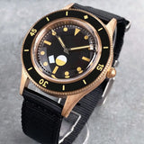 40mm MIYOTA 8215 Real Bronze Fifty FATHOMS Diver Tandorio TD234M Dome Sapphire 20ATM PT5000 NH35